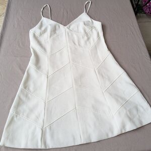 Giani Bernini White Mini Slip Dress